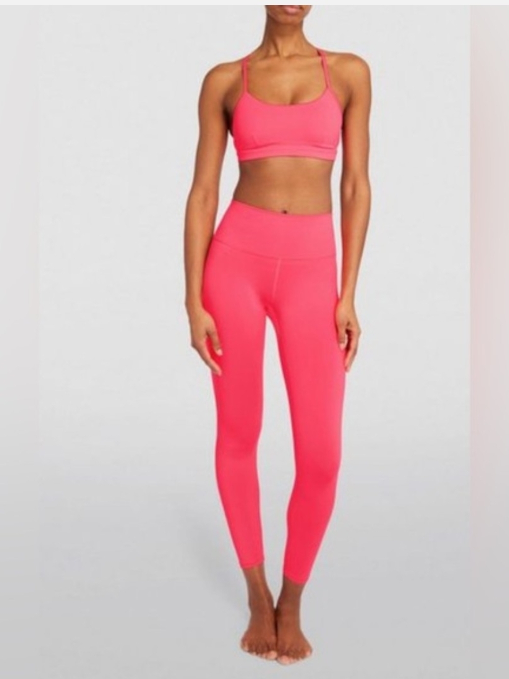 Alo Yoga 7/8 High-Waist Airlift Legging Fluorescent Pancoral XS